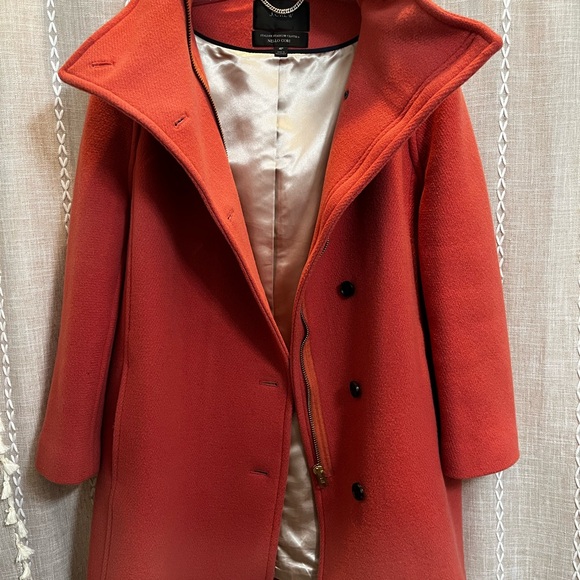 J. Crew Italian Stadium Cloth Coat 4P - Picture 5 of 12